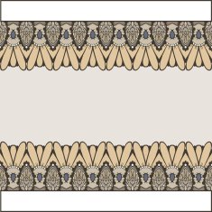 Mehndy flowers card N12