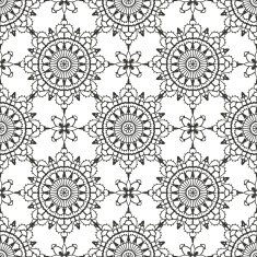 Lace seamless pattern N64