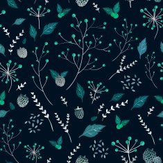 Seamless pattern with autumn elements N3