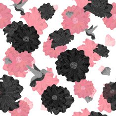 graceful seamless floral pattern N2