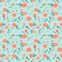 graceful seamless floral pattern N6