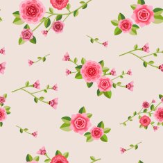 graceful seamless floral pattern N8