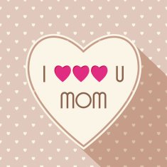 Mothers day vintage card N2
