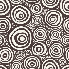 Vector seamless pattern Black and white abstract background N10