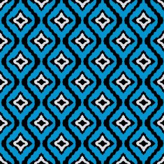 Tribal art ethnic seamless pattern N27