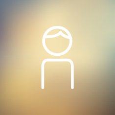 Male thin line icon N2