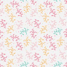 Light floral seamless vector pattern N3