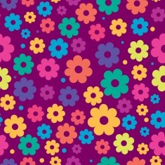 Cute floral seamless background N11