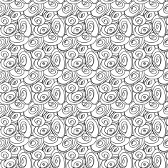 Seamless stylish hand drawn pattern N14