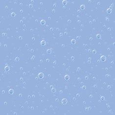 Vector seamless pattern with bubbles