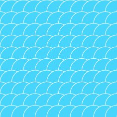 Seamless vector pattern with blue scales