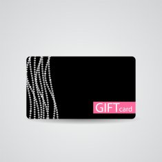 Abstract Beautiful Diamond Gift Card Design Vector Illustration N6