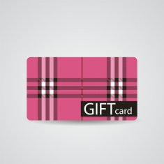 Abstract Beautiful Gift Card Design Vector Illustration N26