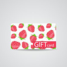 Abstract Beautiful Gift Card Design Vector Illustration N32