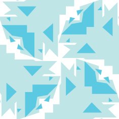 Repeating Triangular Shape Pattern
