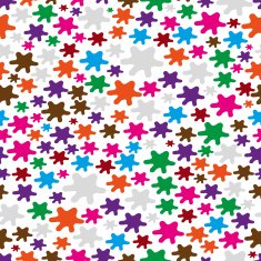 colorful paint stain seamless vector pattern eps10