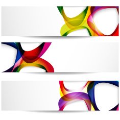 Abstract banners N33