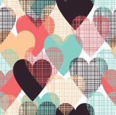 Hearts Seamless Pattern N22