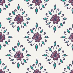 Seamless with vintage floral pattern N67