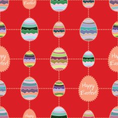 Happy easter cute holiday background seamless N5