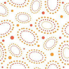 seamless pattern with easter eggs N23