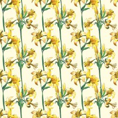Seamless floral pattern with flowers N3