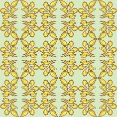 Hand drawn vintage seamless pattern N3