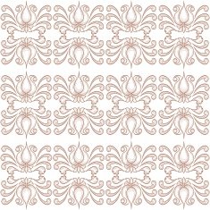 Hand drawn vintage seamless pattern N4