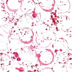 Wine splash and blots seamless pattern N2