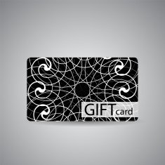 Abstract Beautiful Gift Card Design Vector Illustration N36