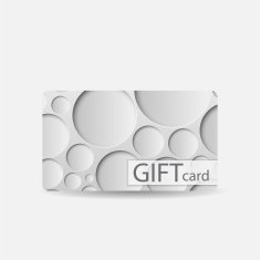 Abstract Beautiful Gift Card Design Vector Illustration N41