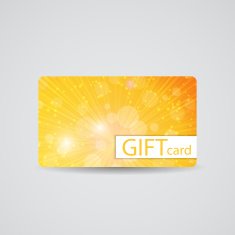 Abstract Beautiful Gift Card Design Vector Illustration N51