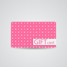 Abstract Beautiful Gift Card Design Vector Illustration N65