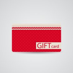Abstract Beautiful Gift Card Design Vector Illustration N69