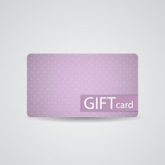 Abstract Beautiful Gift Card Design Vector Illustration N71