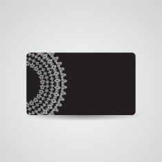 Abstract Beautiful Gift Card Design Vector Illustration N72