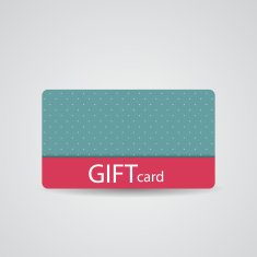 Abstract Beautiful Gift Card Design Vector Illustration N88