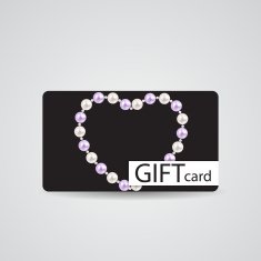 Abstract Beautiful Gift Card Design Vector Illustration N90