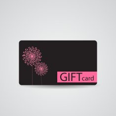Abstract Beautiful Gift Card Design Vector Illustration N92