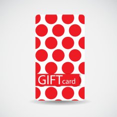 Abstract Beautiful Gift Card Design Vector Illustration N104