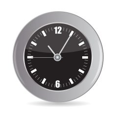 Glossy Compass Vector Illustration N3