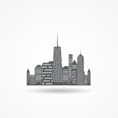 City Icon Vector Illustration N4