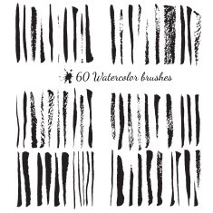 Watercolor brushes N3