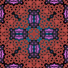 Red and pink ornamental asian background N2