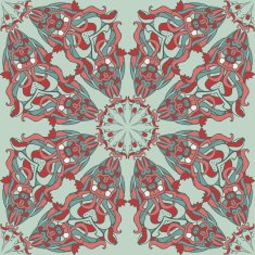 Patterned ethnic ornament