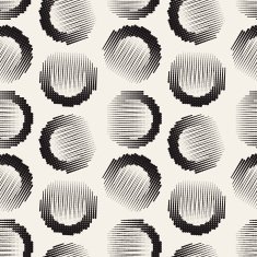 graphical abstract seamless pattern of circles