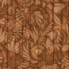 Floral pattern on wooden seamless background N2