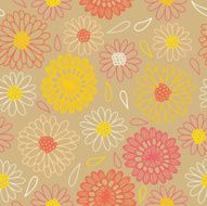 floral seamless pattern N538