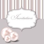 Beauty pearl background vector illustration