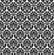 seamless damask pattern N91